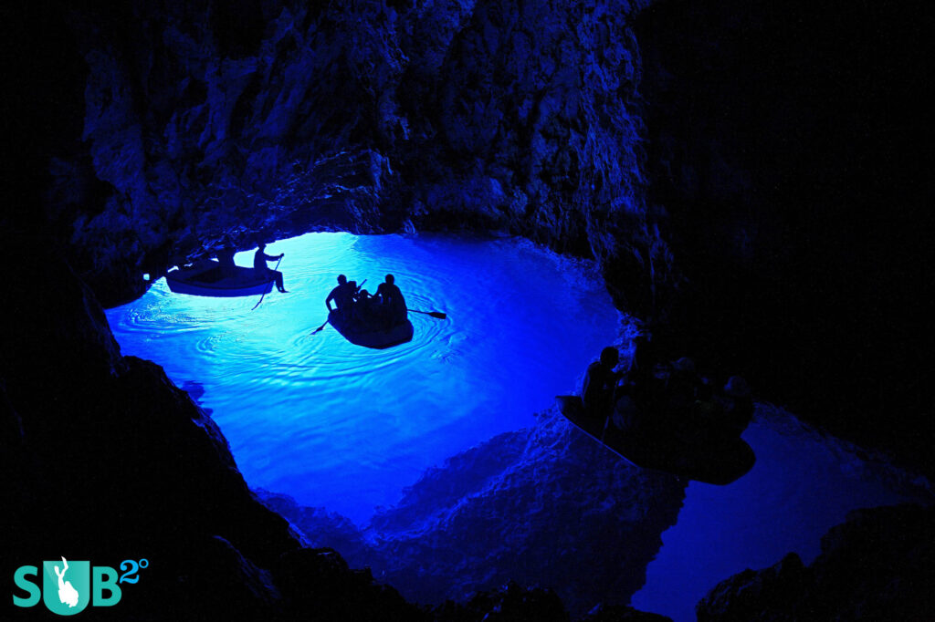 Blue Cave of Bisevo