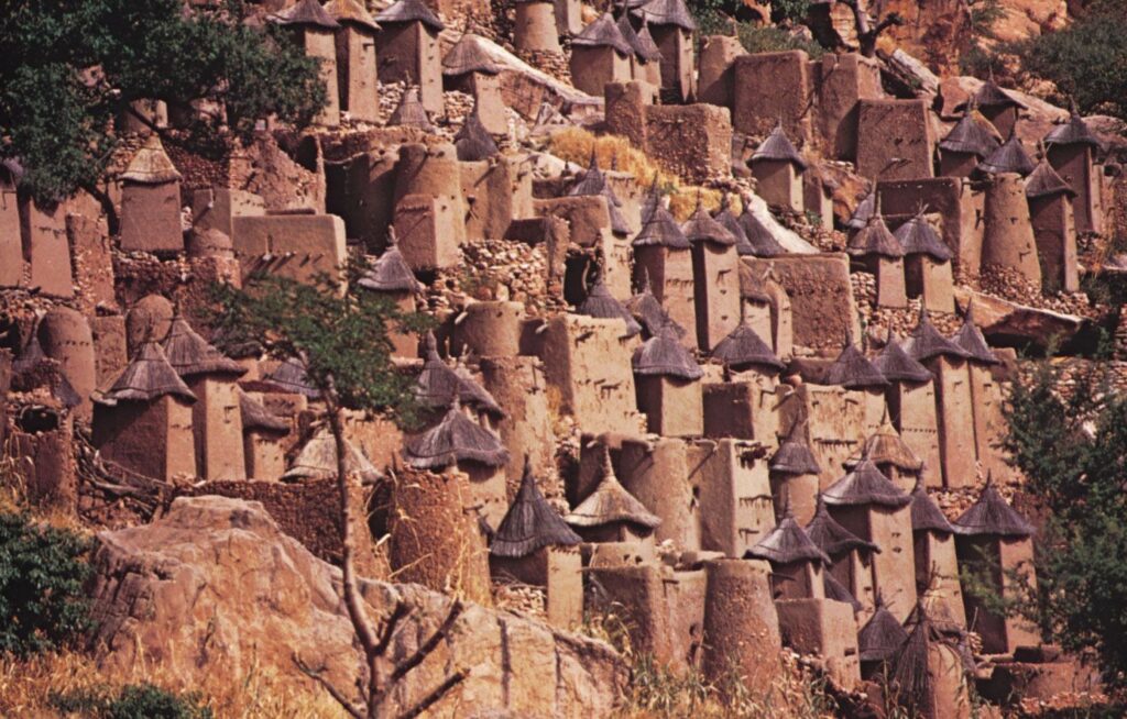 Cliff Villages in the Bandiagara Escarpment