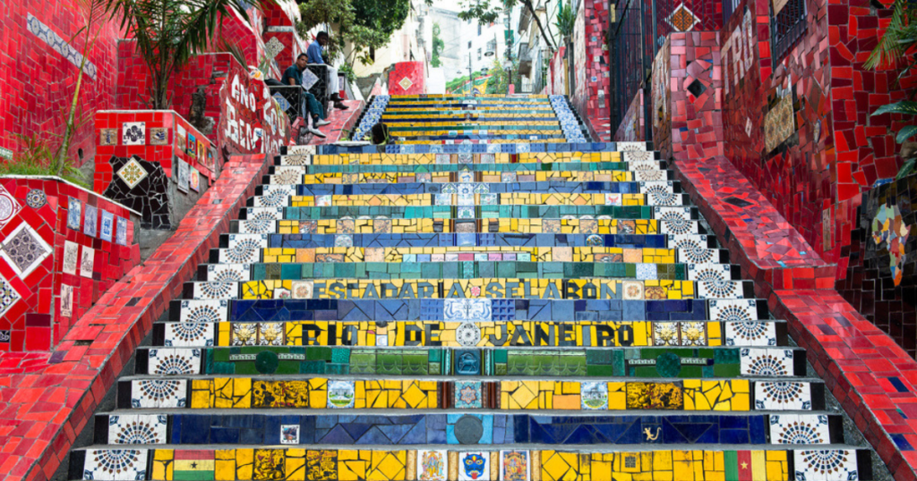 Escadaria Selarón Mosaic Steps