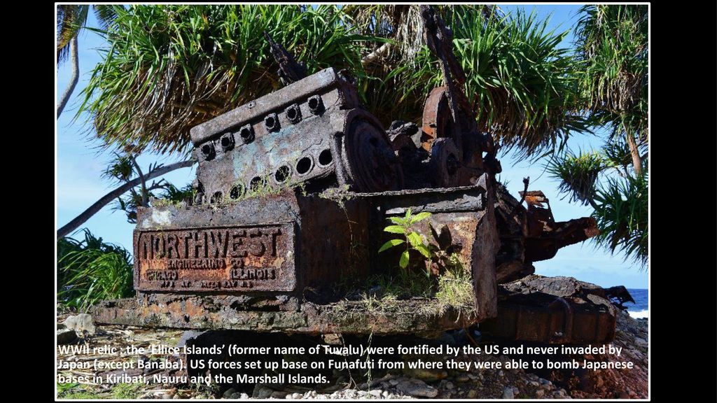 Funafuti WW2 Relics
