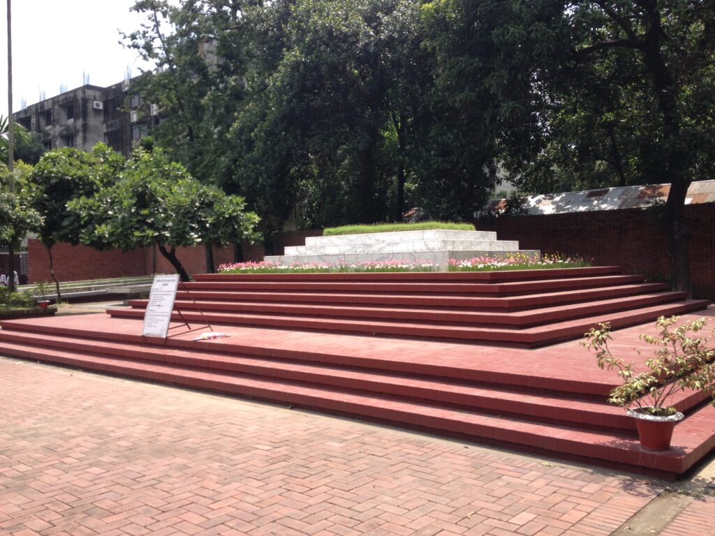 Kazi Nazrul Islam's Mausoleum