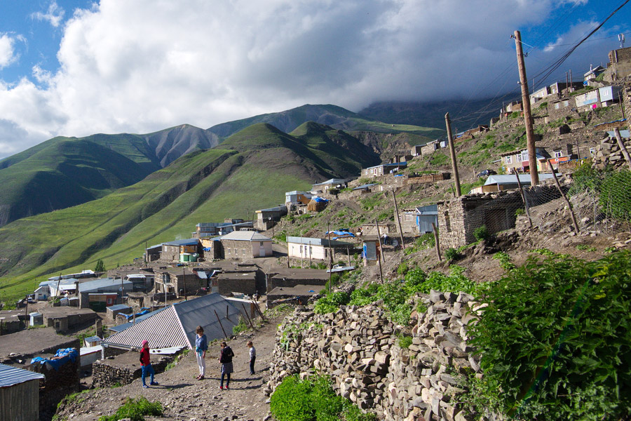 Khinalug Village