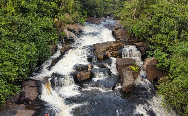 Kpatawee Waterfalls in Bong County