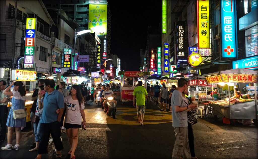 Liuhe Night Market in Kaohsiung