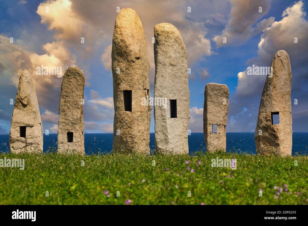 Manolo Paz's Menhirs