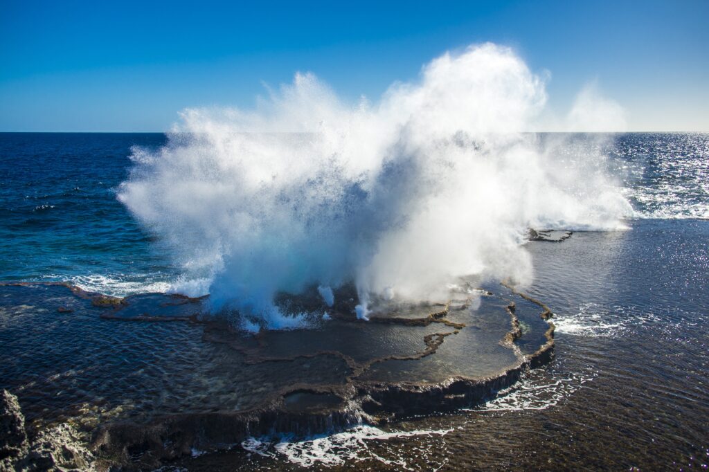 Mapu'a 'a Vaea Blowholes