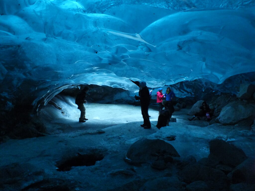 Mendenhall Ice Caves