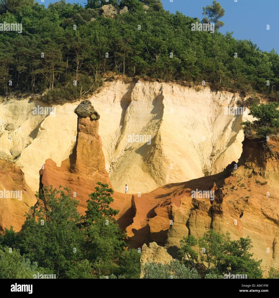 Ochre Quarry in Colorado Provençal