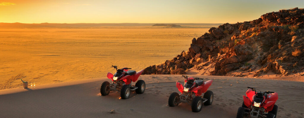 Quad Biking in the Namib Desert