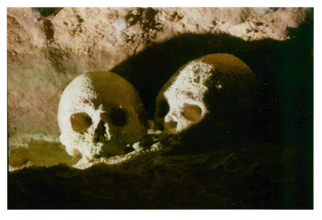 The Cave of the Glowing Skulls