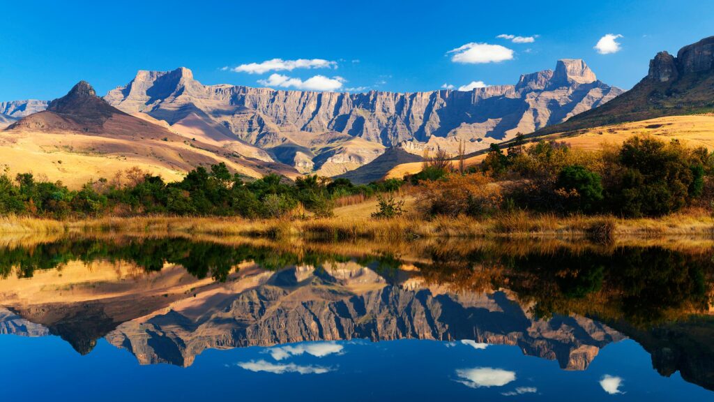 The Drakensberg Mountains