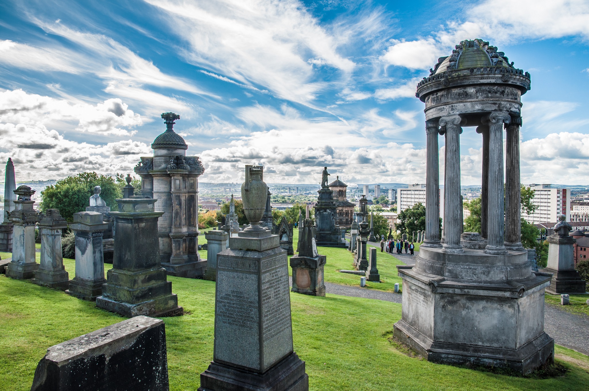The Glasgow Necropolis - Awe-inspiring Places