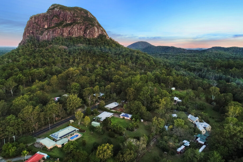 The Glass House Mountains