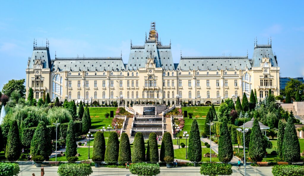 The Palace of Culture in Iasi