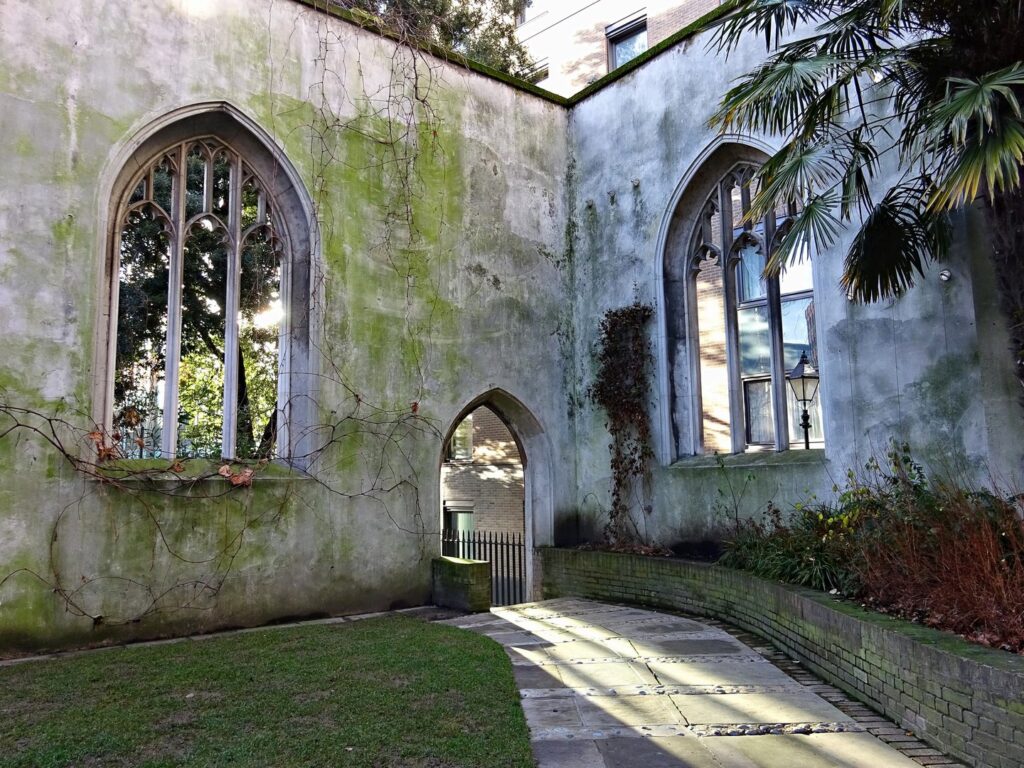 The Ruins of St. Dunstan-in-the-East