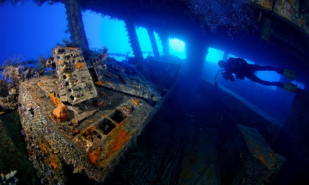 The Zenobia Shipwreck