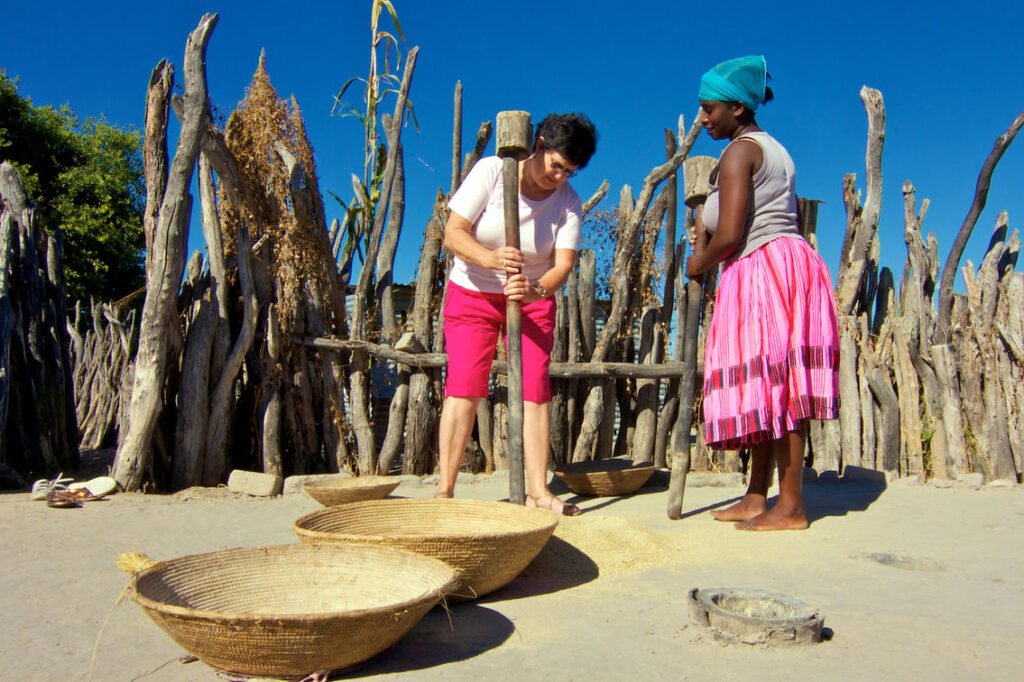 Traditional Ovambo Homesteads