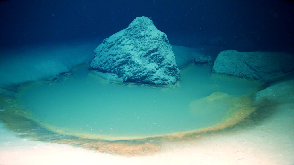Undersea Brine Lake