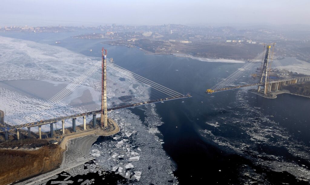 Vladivostok and the Russky Bridge