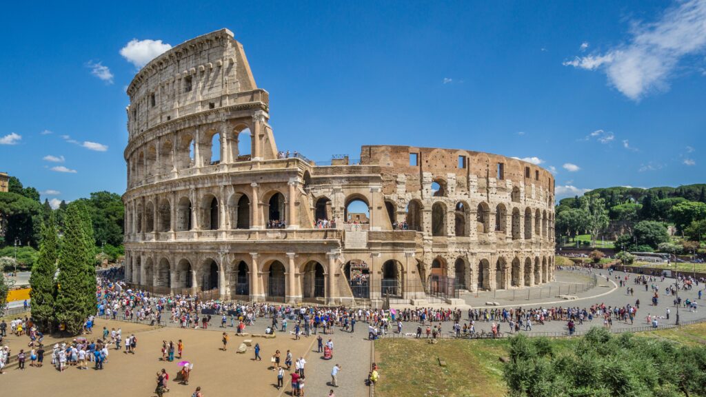 Impressive Roman Colosseum