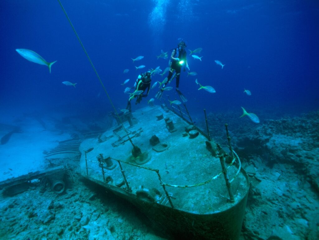 Scuba Diving In Shipwrecks